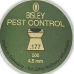 Bisley Pest Control .177 Pellets